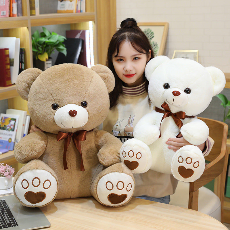 Giant Light Brown Teddy Bear Stuffed Animal - Soft Plush Toy Gift for Kids, Girlfriend, & Special Occasions