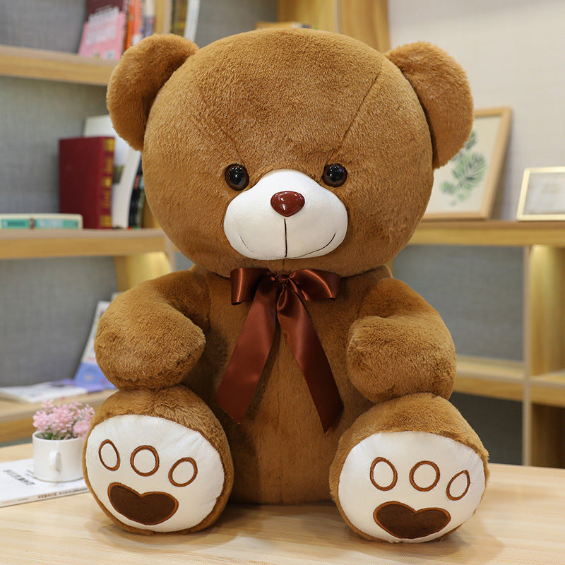 Giant Light Brown Teddy Bear Stuffed Animal - Soft Plush Toy Gift for Kids, Girlfriend, & Special Occasions