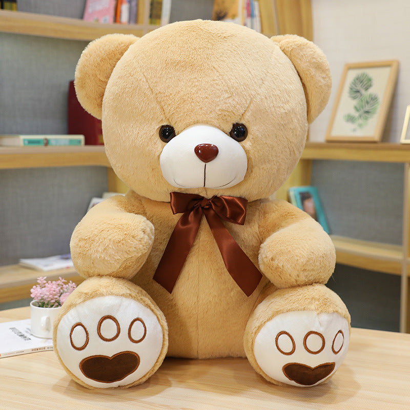 Giant Light Brown Teddy Bear Stuffed Animal - Soft Plush Toy Gift for Kids, Girlfriend, & Special Occasions