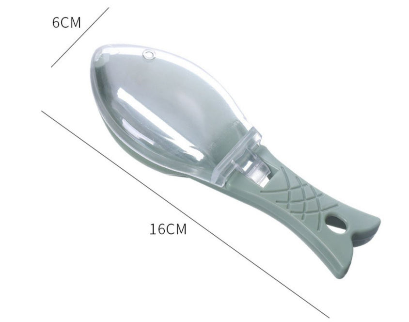 Fish Scale Remover Scraper with Storage Box – Efficient, Quick, and Mess-Free Kitchen Tool