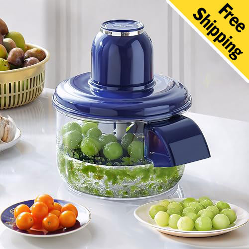 Electric Grape Peeling Machine - Automatic vegetable Peeler, Rechargeable Fruit Skin Remover Tool For Small Fruits, Home Kitchen Gadget-Blue