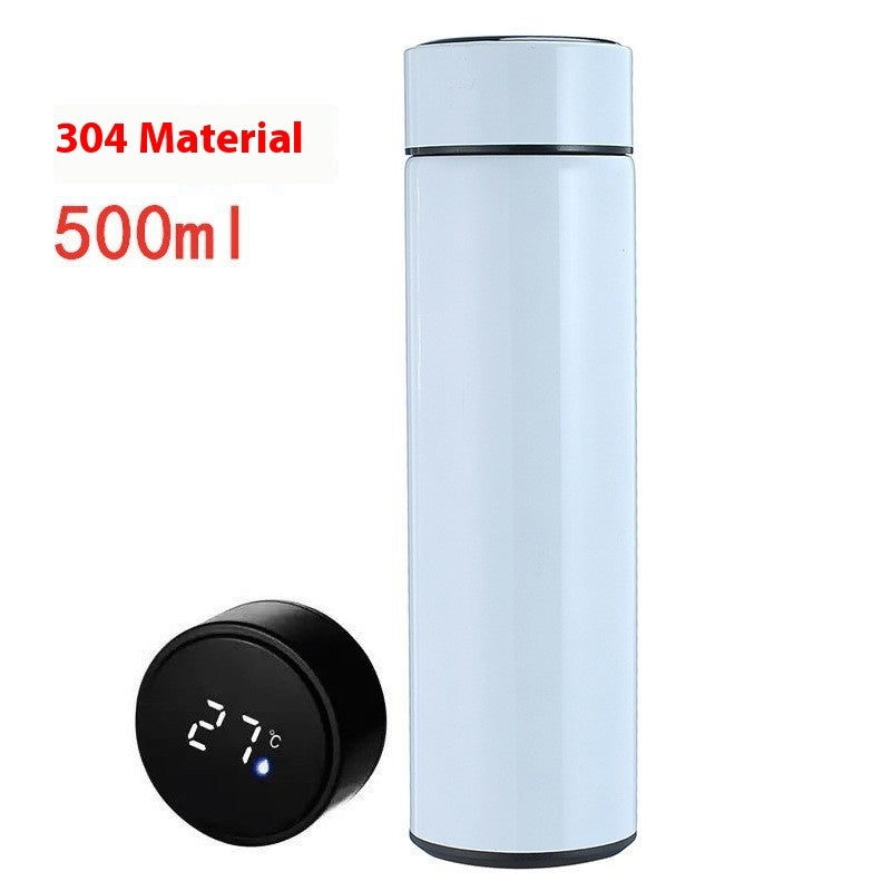 Intelligent Temperature Display 304 Stainless Steel Vacuum Cup with different color and variations