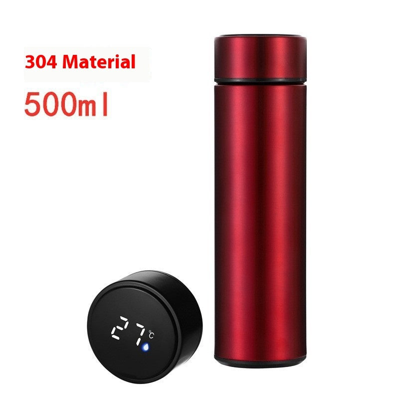 Intelligent Temperature Display 304 Stainless Steel Vacuum Cup with different color and variations
