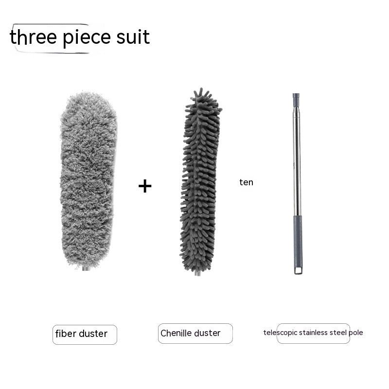 Microfiber Duster Kit with Extension Pole