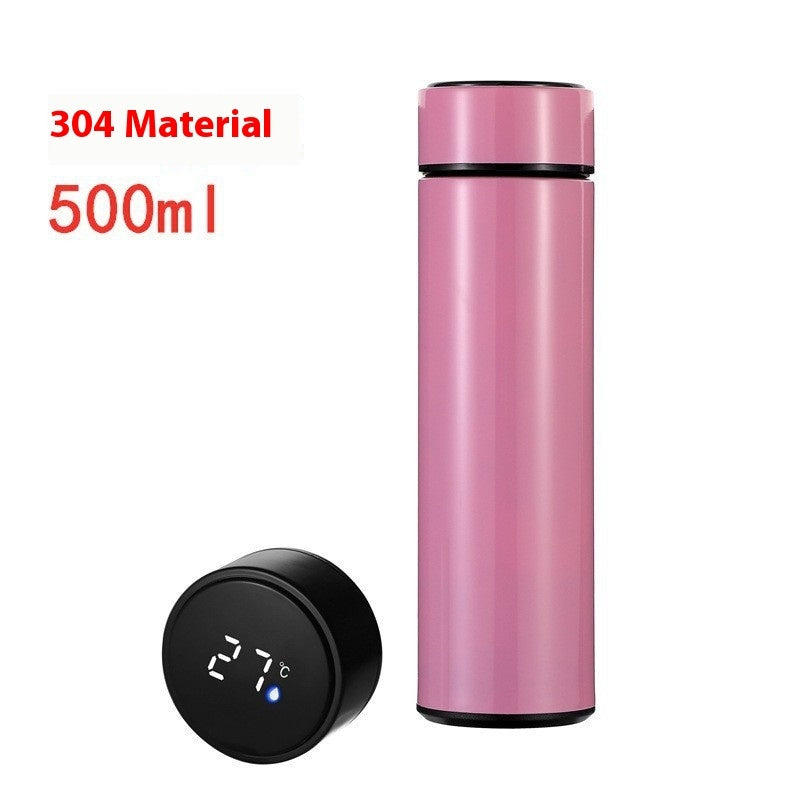 Intelligent Temperature Display 304 Stainless Steel Vacuum Cup with different color and variations